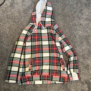 Plaid Ampersand Avenue Double Hood